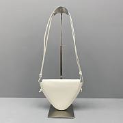 CELINE TRIANGLE BAG WITH CELINE PRINT WHITE 195903 SIZE 21 x 15 x 14 CM - 4