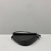 CELINE TRIANGLE BAG WITH CELINE PRINT BLACK 195903 SIZE 21 x 15 x 14 CM - 6