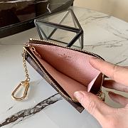 LV CARD HOLDER RECTO VERSO N60405 SIZE 13 x 9 x 2.5 CM - 2