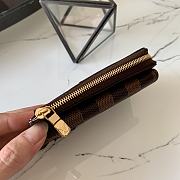LV CARD HOLDER RECTO VERSO N60405 SIZE 13 x 9 x 2.5 CM - 3