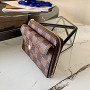 LV CARD HOLDER RECTO VERSO N60405 SIZE 13 x 9 x 2.5 CM - 4