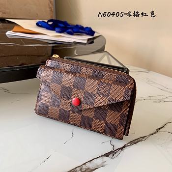 LV CARD HOLDER RECTO VERSO N60406 SIZE 13 x 9 x 2.5 CM