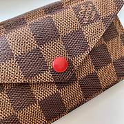 LV CARD HOLDER RECTO VERSO N60406 SIZE 13 x 9 x 2.5 CM - 3