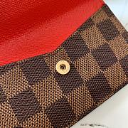 LV CARD HOLDER RECTO VERSO N60406 SIZE 13 x 9 x 2.5 CM - 5