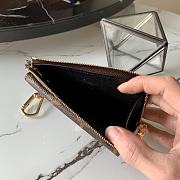 LV CARD HOLDER RECTO VERSO M60167 SIZE 13 x 9 x 2.5 CM - 4