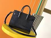 YSL CLASSIC SAC DE JOUR NANO BLACK 392035 SIZE 22 x 18 x 10.5 CM - 5