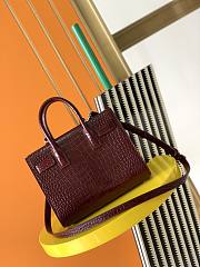YSL CLASSIC SAC DE JOUR NANO OPYUM RED 392035 SIZE 22 x 18 x 10.5 CM - 3