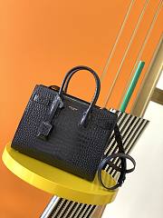 YSL CLASSIC SAC DE JOUR BABY BLACK 421863 SIZE 26 x 20.5 x 12.5 CM - 1