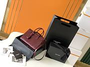 YSL CLASSIC SAC DE JOUR BABY OPYUM RED 421863 SIZE 26 x 20.5 x 12.5 CM - 2