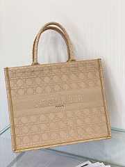 DIOR BOOK TOTE BEIGE M1286 SIZE 42 CM - 2