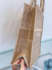 DIOR BOOK TOTE BEIGE M1286 SIZE 42 CM - 3