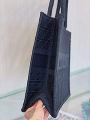 DIOR BOOK TOTE DARK BLUE M1286 SIZE 42 CM - 6