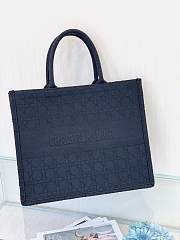 DIOR BOOK TOTE DARK BLUE M1286 SIZE 42 CM - 5