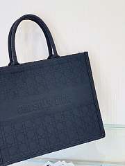 DIOR BOOK TOTE DARK BLUE M1286 SIZE 42 CM - 2