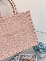 DIOR BOOK TOTE LIGHT PINK M1286 SIZE 42 CM - 2