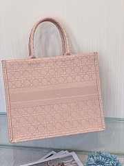 DIOR BOOK TOTE LIGHT PINK M1286 SIZE 42 CM - 3
