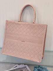 DIOR BOOK TOTE LIGHT PINK M1286 SIZE 42 CM - 4