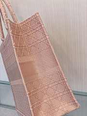 DIOR BOOK TOTE LIGHT PINK M1286 SIZE 42 CM - 5