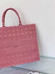 DIOR BOOK TOTE PINK M1286 SIZE 42 CM - 3