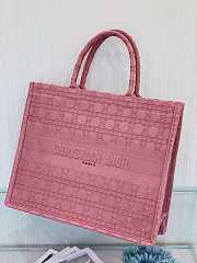 DIOR BOOK TOTE PINK M1286 SIZE 42 CM - 4