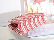 DIOR BOOK TOTE RED & WHITE STRIPES EMBROIDERY M1286 SIZE 41.5x32x5 CM - 3
