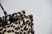 DIOR BOOK TOTE BEIGE MIZZA EMBROIDERY M1286 SIZE 41.5x34.5x16 CM - 6
