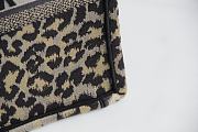 DIOR BOOK TOTE BEIGE MIZZA EMBROIDERY M1286 SIZE 41.5x34.5x16 CM - 4