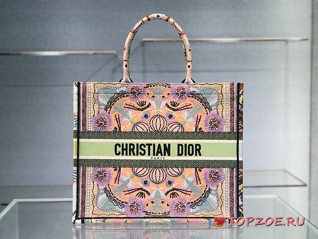 DIOR BOOK TOTE MULTICOLOR M1286 SIZE 41 CM - 1