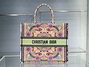 DIOR BOOK TOTE MULTICOLOR M1286 SIZE 41 CM - 1