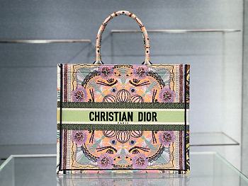 DIOR BOOK TOTE MULTICOLOR M1286 SIZE 41 CM