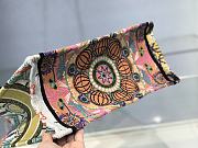 DIOR SMALL BOOK TOTE MULTICOLOR M1296 SIZE 36.5 CM - 4