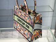 DIOR SMALL BOOK TOTE MULTICOLOR M1296 SIZE 36.5 CM - 2