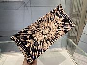 DIOR SMALL BOOK TOTE TIE & DIOR EMBROIDERY M1296 SIZE 36 CM - 2