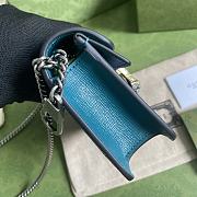 GUCCI DIONYSUS SUPER MINI BAG BLUE/TURQUOISE 476432 SIZE 16.5x10x4.5 CM - 6