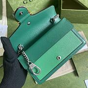 GUCCI DIONYSUS SUPER MINI BAG GREEN 476432 SIZE 16.5x10x4.5 CM - 6