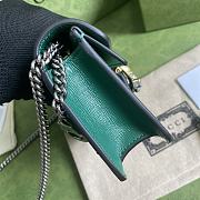 GUCCI DIONYSUS SUPER MINI BAG GREEN 476432 SIZE 16.5x10x4.5 CM - 4