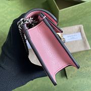 GUCCI DIONYSUS SUPER MINI BAG DARK RED 476432 SIZE 16.5x10x4.5 CM - 6