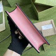 GUCCI DIONYSUS SUPER MINI BAG DARK RED 476432 SIZE 16.5x10x4.5 CM - 5