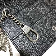 GUCCI DIONYSUS SUPER MINI BAG BLACK 476432 SIZE 16.5x10x4.5 CM - 4