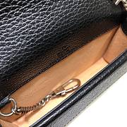 GUCCI DIONYSUS SUPER MINI BAG BLACK 476432 SIZE 16.5x10x4.5 CM - 3