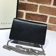 GUCCI DIONYSUS SUPER MINI BAG BLACK 476432 SIZE 16.5x10x4.5 CM - 2