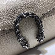 GUCCI DIONYSUS SUPER MINI BAG WHITE 476432 SIZE 16.5x10x4.5 CM - 5