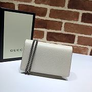 GUCCI DIONYSUS SUPER MINI BAG WHITE 476432 SIZE 16.5x10x4.5 CM - 4