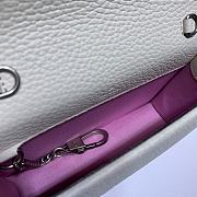 GUCCI DIONYSUS SUPER MINI BAG WHITE 476432 SIZE 16.5x10x4.5 CM - 3