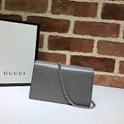 GUCCI DIONYSUS SUPER MINI BAG GRAY 476432 SIZE 16.5x10x4.5 CM - 6