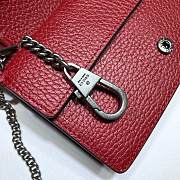 GUCCI DIONYSUS SUPER MINI BAG RED 476432 SIZE 16.5x10x4.5 CM - 6