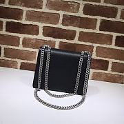 GUCCI DIONYSUS LEATHER MINI BAG BLACK 421970 SIZE 20 x 15.5 x 5 CM - 4