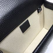 GUCCI DIONYSUS LEATHER MINI BAG BLACK 421970 SIZE 20 x 15.5 x 5 CM - 6