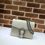 GUCCI DIONYSUS LEATHER MINI BAG WHITE 421970 SIZE 20 x 15.5 x 5 CM - 1