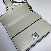 GUCCI DIONYSUS LEATHER MINI BAG WHITE 421970 SIZE 20 x 15.5 x 5 CM - 6